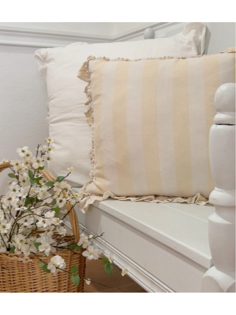 Studio Mcgee Stripe Ruffle Pillows (2)